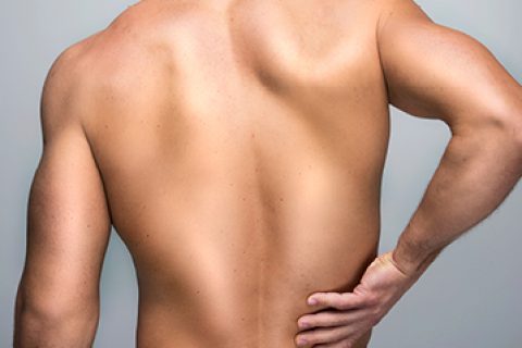 Man's back