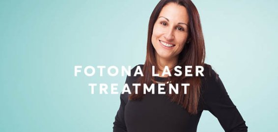 Fotona laser treatment banner mobile